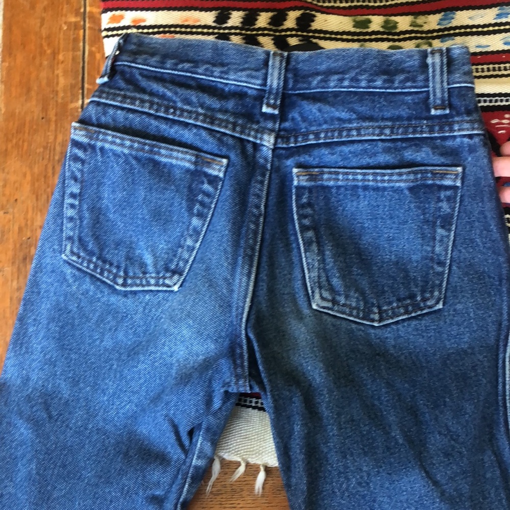 Vintage Rustler Flare Jeans 24 High Rise